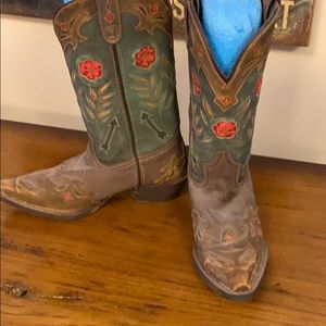 Laredo Leather Cowgirl Boots size 9